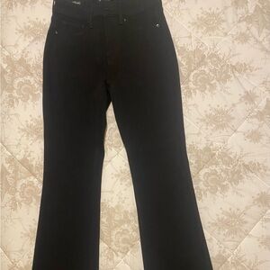 White House Black skinny flare “sculpt” high rise denim pants
